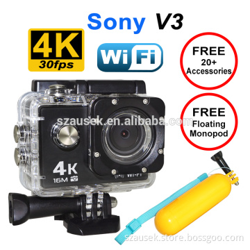 Private remote control mini DV XDV ALL WINNER V3 HD action sport camera WIFI GO PRO 4K